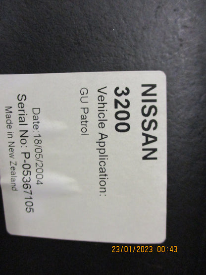 Bushranger Rear Cargo Rubber Mat Suits Nissan GU Patrol New Part