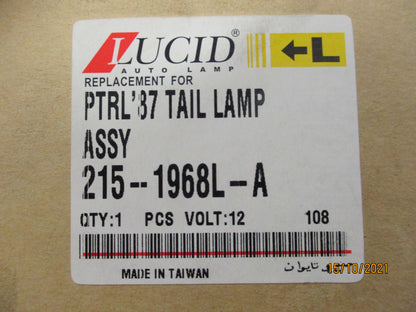 Lucid Left Hand Rear Tail Light Suits Nissan GQ Patrol Wagon New Part