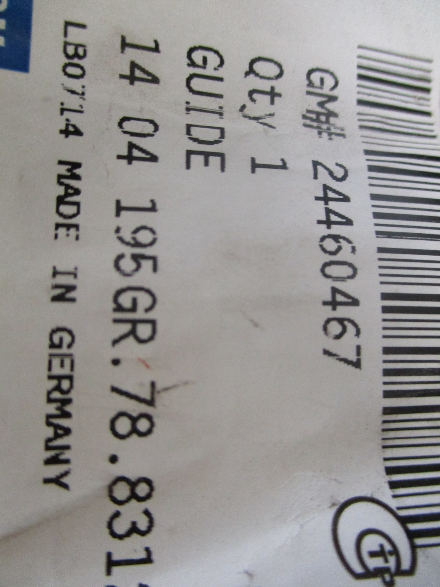 Holden Astra Genuine Right Rear Bumper Mounting Bracket Holder New Part