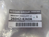Nissan Navara NP300 Genuine Headlamp Bracket Left Hand Side New Part