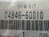 Toyota Landcruiser Genuine Anti Squeal Shim Kit New Part