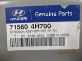 Hyundai I-Max Genuine Right Hand Rear Extension Assy QTR Panel New Part