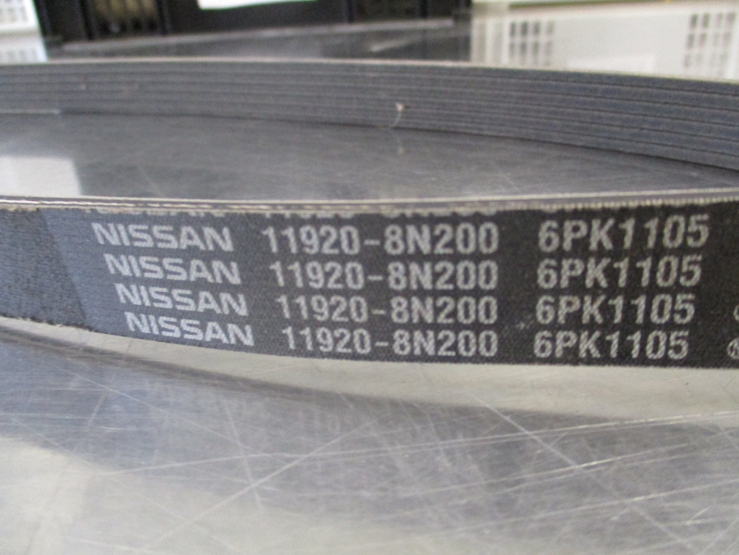 Nissan Various Models Genuine Multirib Compressor Belt New Part