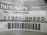 Nissan Various Models Genuine Multirib Compressor Belt New Part
