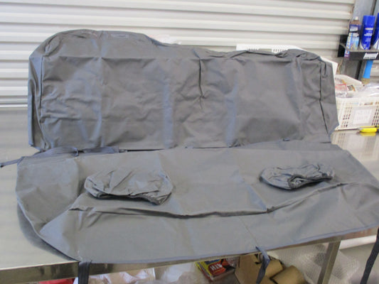 Isuzu D-Max Dual Cab Canvas Rear Bench Seat Covers New Part