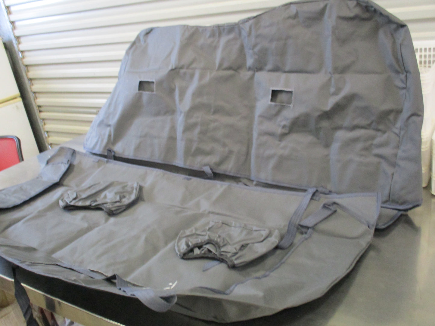 Isuzu D-Max Dual Cab Canvas Rear Bench Seat Covers New Part