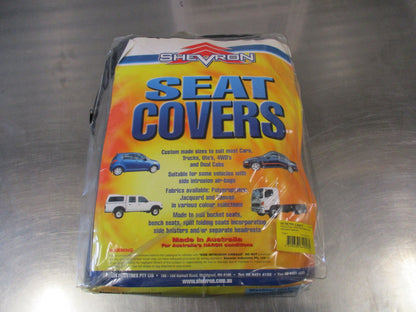 Isuzu D-Max Dual Cab Canvas Rear Bench Seat Covers New Part