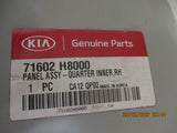 Kia Rio Genuine Right Hand Rear Inner Quarter Panel New Part