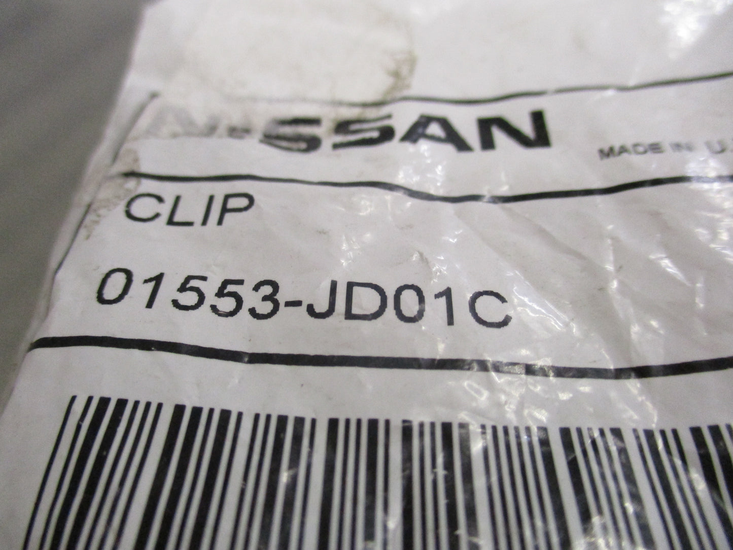 Nissan Qashqai Genuine Side and Rear Body Clip New Part