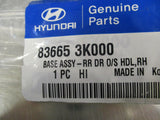 Hyundai Sonata Genuine Exterior Door Handle Base Right Hand Rear New Part