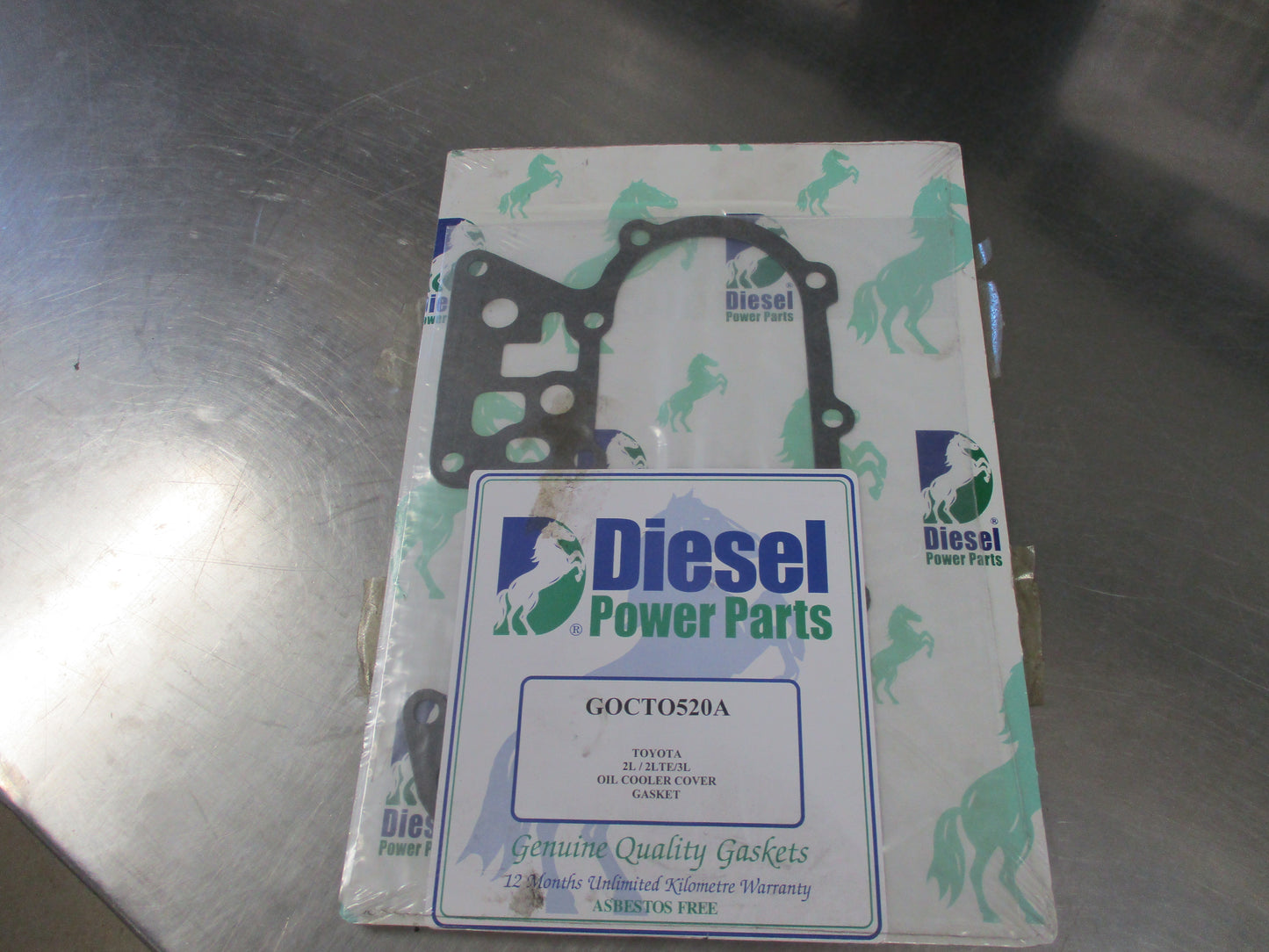 Diesel Power Parts Oil Cooler Cover Gasket 2L/2LTE/3L New Part