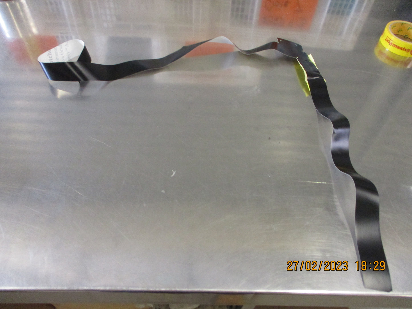 Toyota Lexus GX470 Genuine Black Out Tape Number 2 New Part