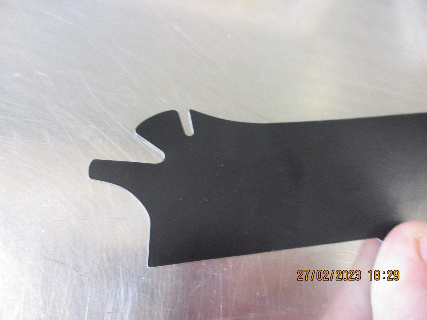 Toyota Lexus GX470 Genuine Black Out Tape Number 2 New Part