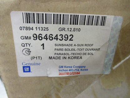 Holden Barina Genuine Sun Roof Sun Shade New Part