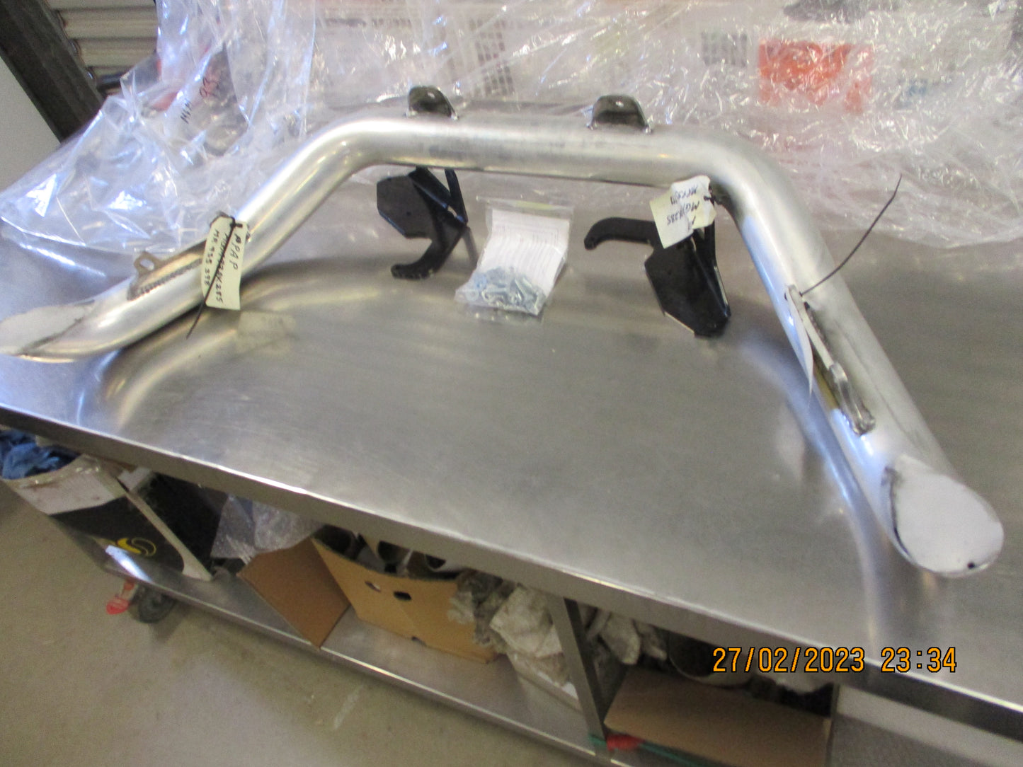 Mitsubishi ZG Outlander Genuine Alloy Nudge Bar Kit New Part.