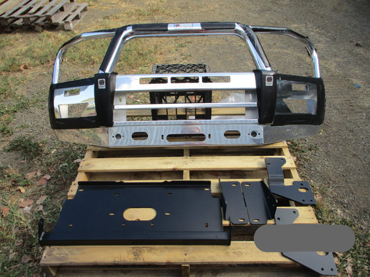 QLD Bull Bars Alloy Bull Bar Kit Suits VW Amarok (With Out Flares) New Part