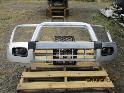 Mitsubishi MQ Triton Genuine Polished Triple Hoop Bull Bar New Part