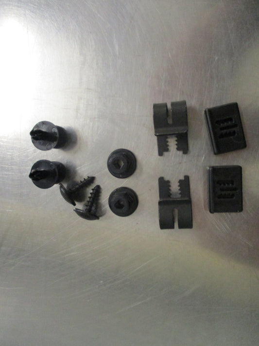 Volkswagen Amarok Genuine Front Mud Flap Fitting Kit New Part