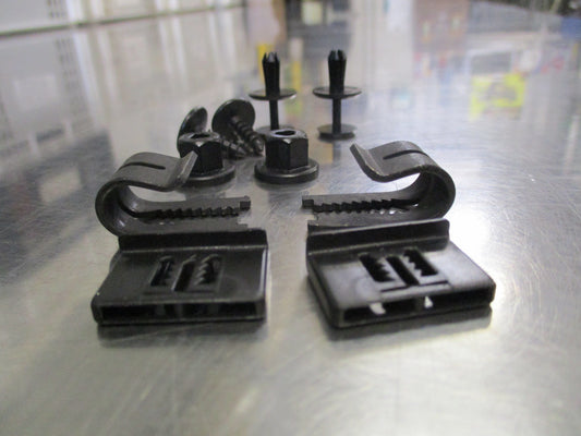 Volkswagen Amarok Genuine Front Mud Flap Fitting Kit New Part