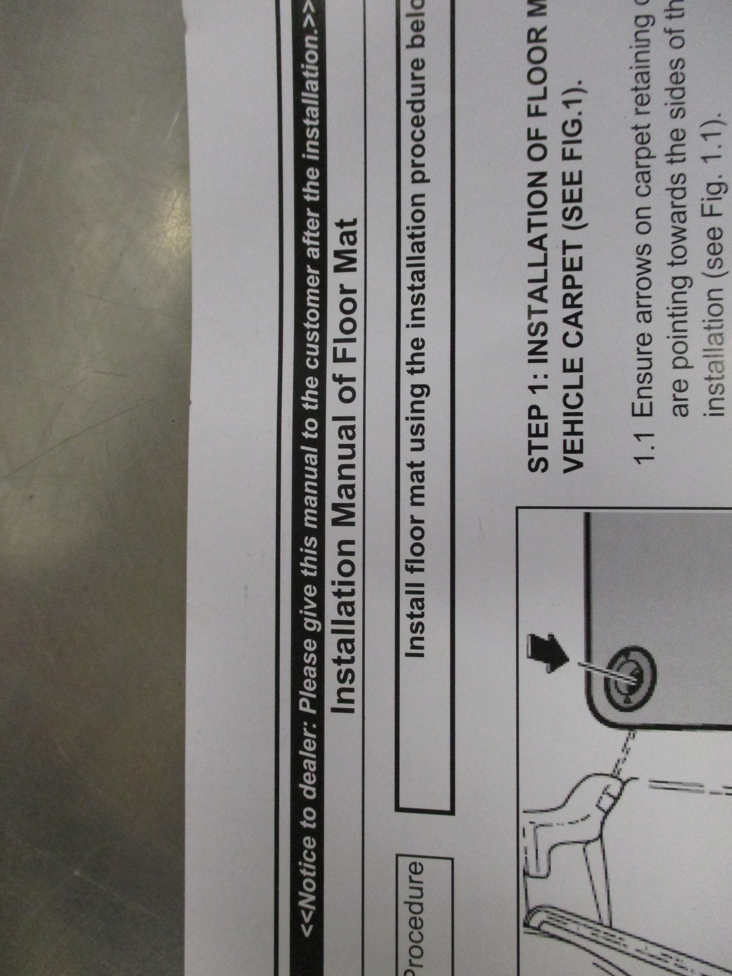 Toyota Corolla Hatch Genuine Set Of Carpet Mat Suits Manual New Part
