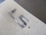 Holden TJ Trax Genuine 'LS' Chrome Tailgate Badge New Part