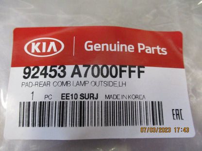 Kia Forte Sedan Genuine Left Hand Rear Tail Light Gasket New Part