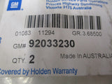 Holden Monaro Genuine Converter And Pipe Gasket New Part