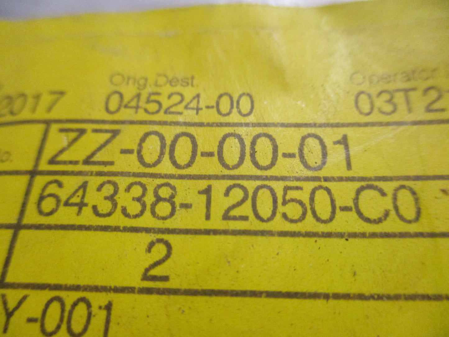 Toyota Corolla Genuine Side Panel Hook New Part
