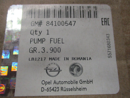 Holden ZB Commodore Genuine Fuel Pump New Part