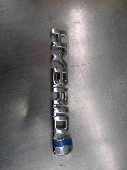 Toyota Prius Genuine Hybrid Emblem New Part