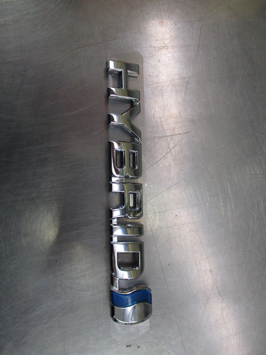 Toyota Prius Genuine Hybrid Emblem New Part