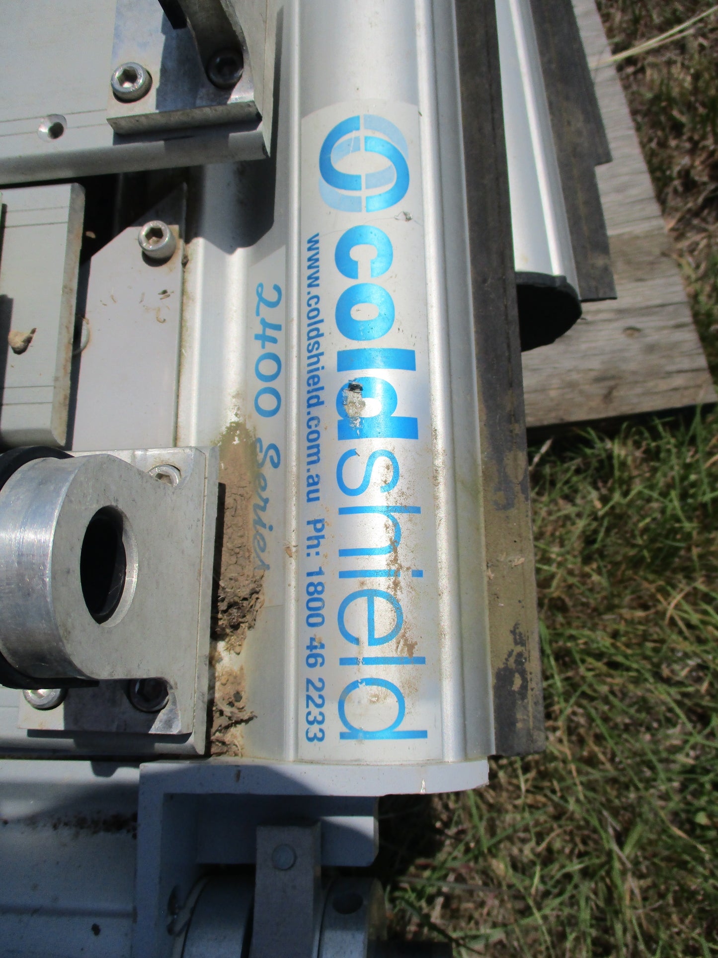 Cold Shield Cold Room Fork Lift Doors Used Part VGC