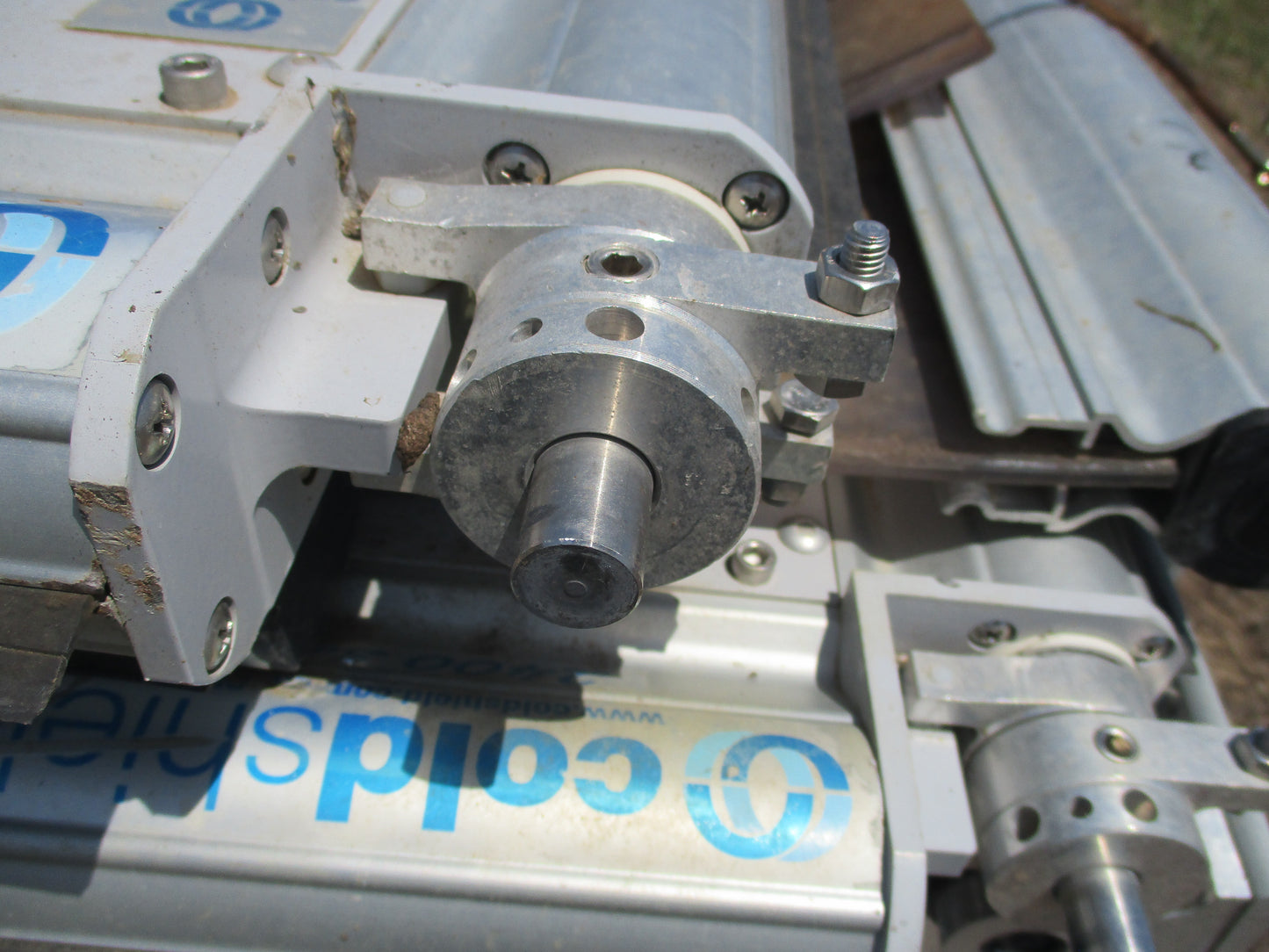 Cold Shield Cold Room Fork Lift Doors Used Part VGC