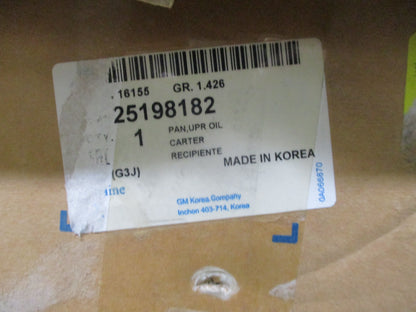 Holden Captiva CG5/CG7 Genuine Upper Oil Pan New Part