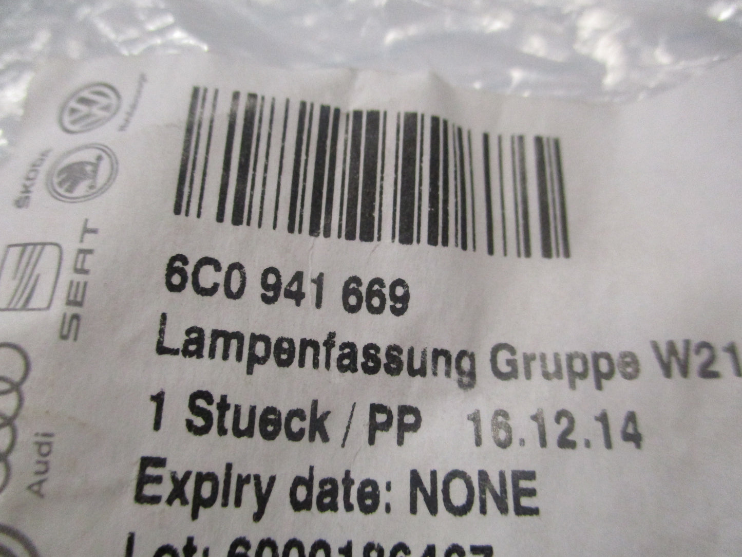 Volkswagen Polo/Passat Genuine Daytime Running Light Bulb Holder New Part