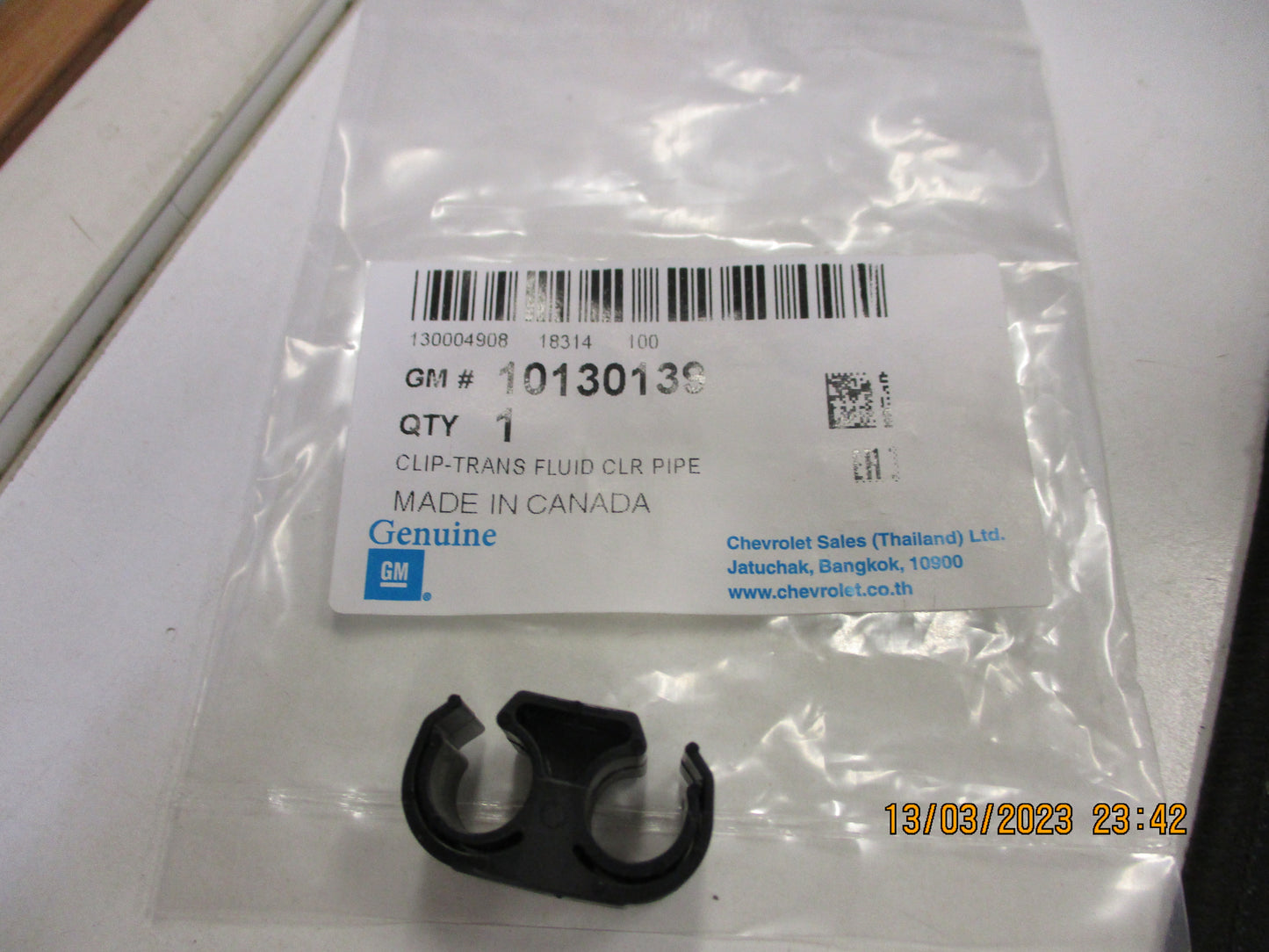 Holden RGF Colorado Genuine Auto Trans Pipe Clip New Part