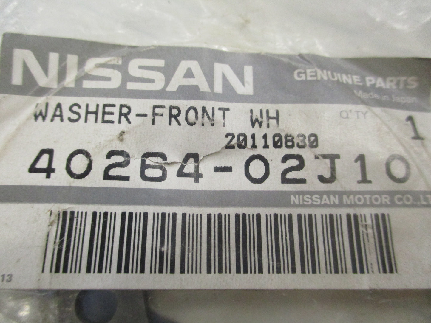 Nissan Y60/Y61 Patrol Genuine Front Wheel Bearing Washer New Part