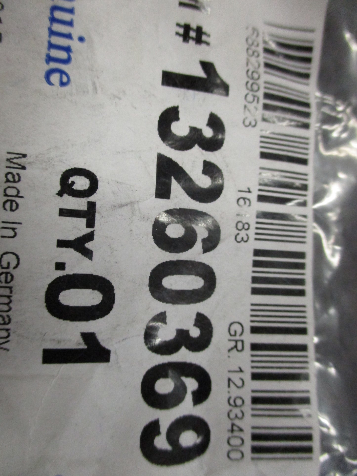 Holden Barina Genuine Floor Plug New Part