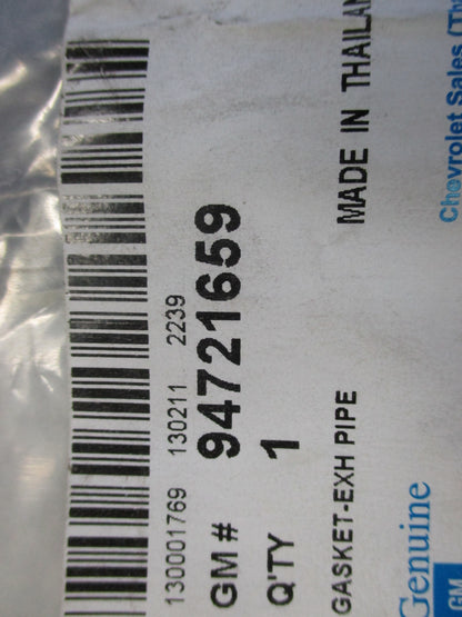 Holden Colorado Genuine Exhaust Pipe Gasket New Part