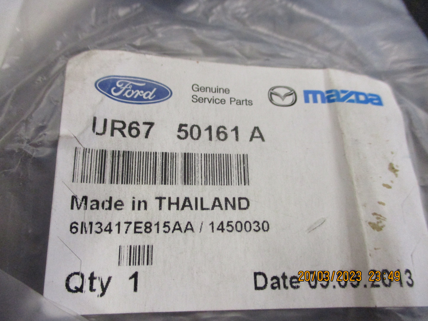 Mazda BT-50 Genuine Left Hand Front Lower Bumper Bracket New Part