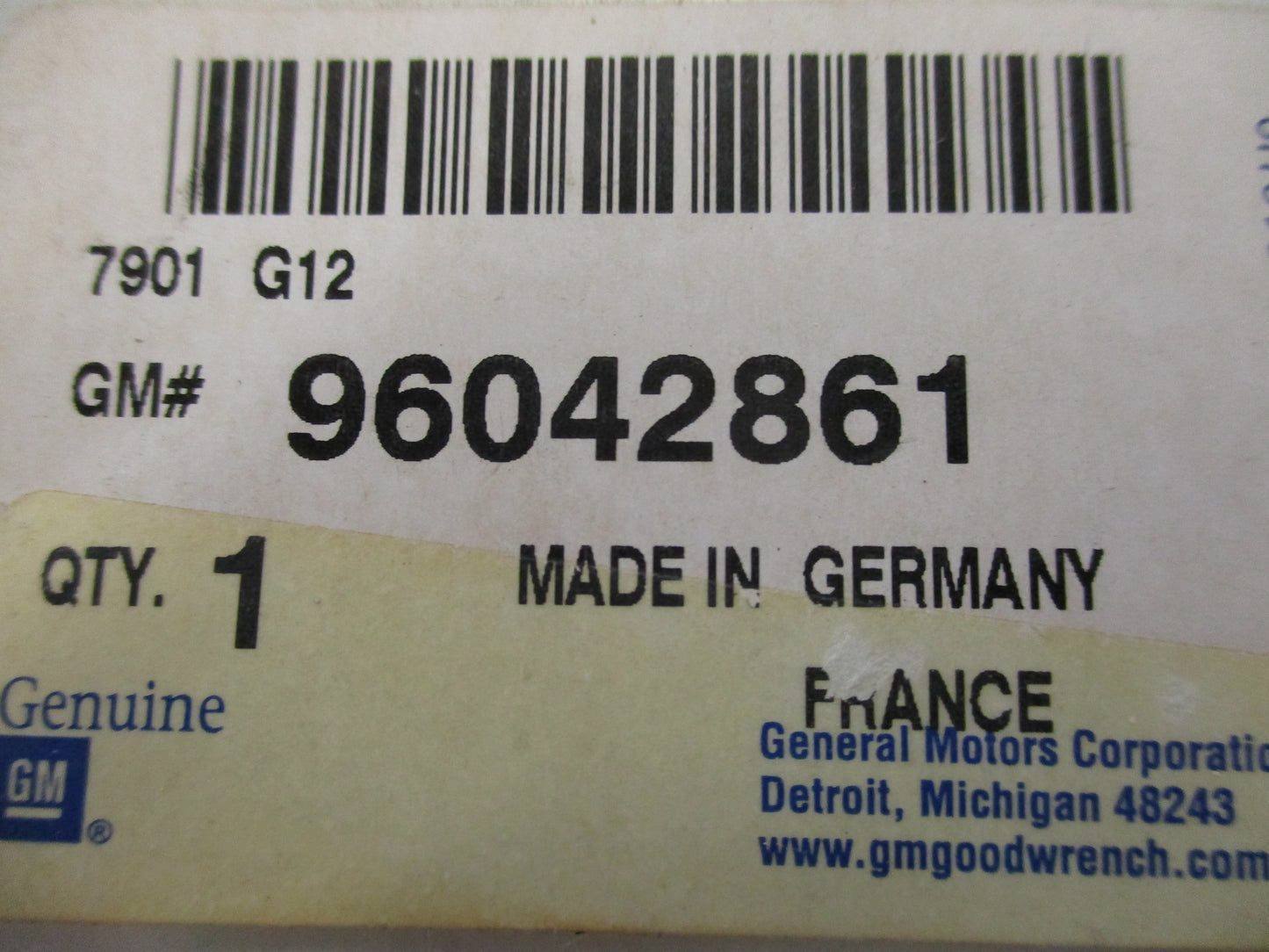 Holden VE Commodore Genuine Automatic Transmission Case Extension Gasket New Part