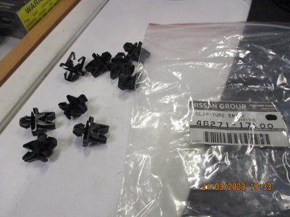 Nissan Genuine Brake Tube Locator Clip (Pack Of 9) New Part