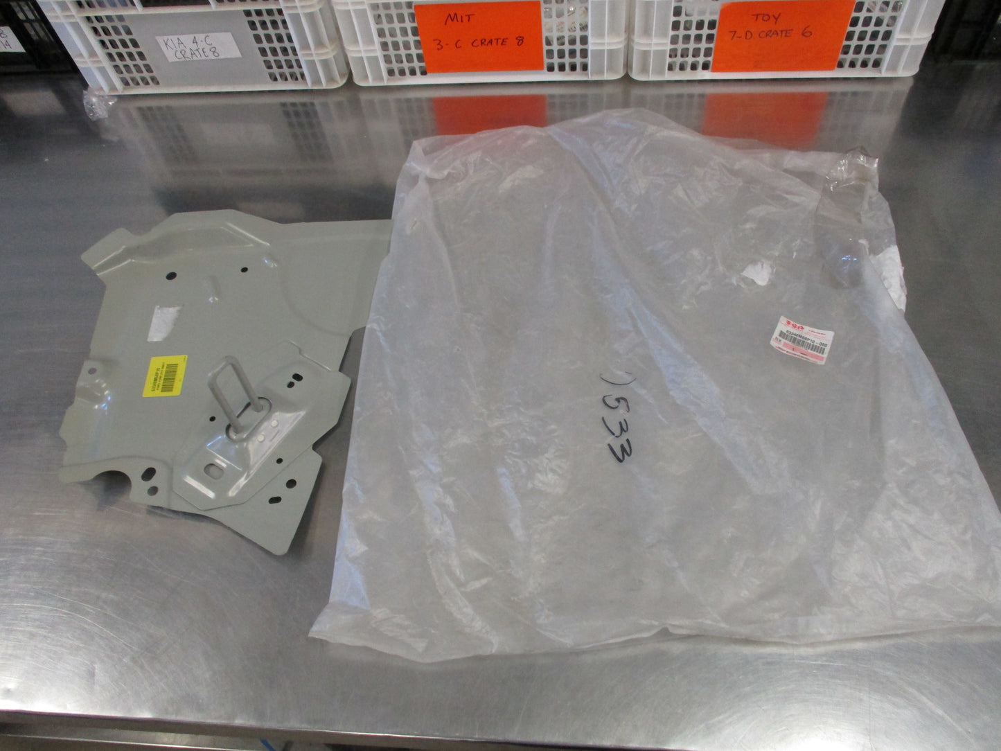 Suzuki Baleno Ak414 Genuine Inner Right Rear panel