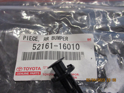 Toyota Corolla/Yaris/Rukus Genuine Rear Bumper Scrivet New Part