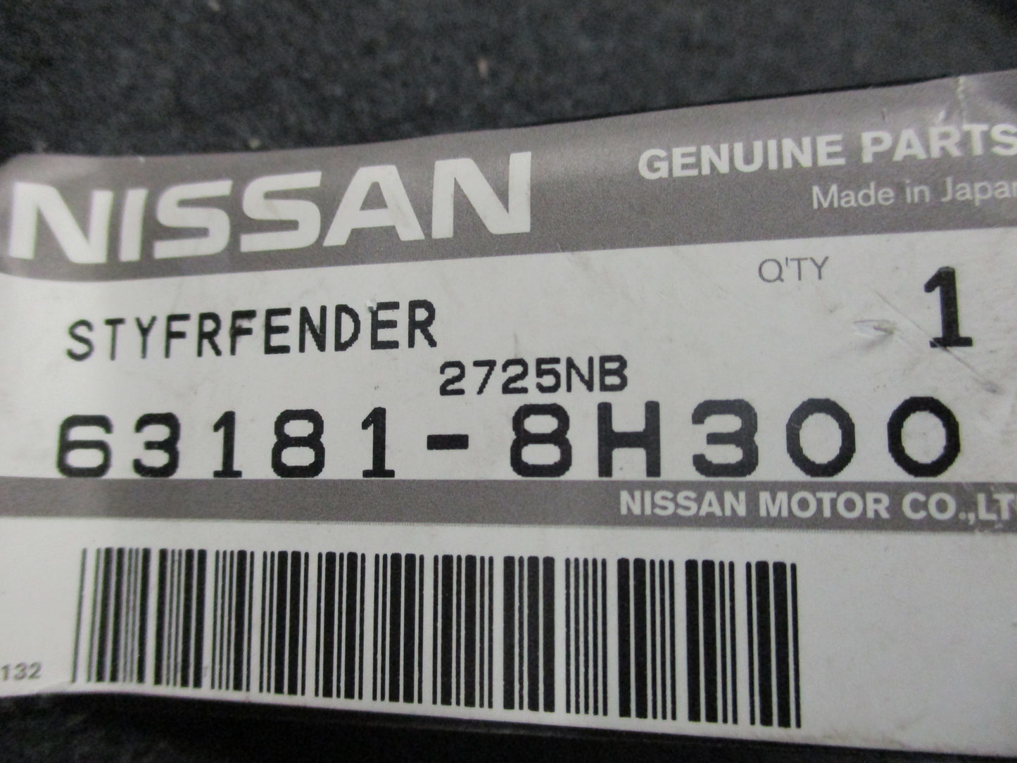 Nissan X-Trail Genuine Left Hand Front Fender Stay Bracket New Part