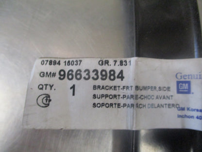 Holden Epica Genuine Right Hand Side Front Bumper Bracket New Part