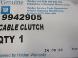 Holden HZ/HX/HJ Genuine Clutch Cable New Part