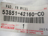 Toyota RAV4 Genuine Front Wheel Opening Extension Pad New Part