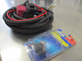 Thai Car Show Driving Light Wiring Loom With Relay Holder And Narva Switch New Part
