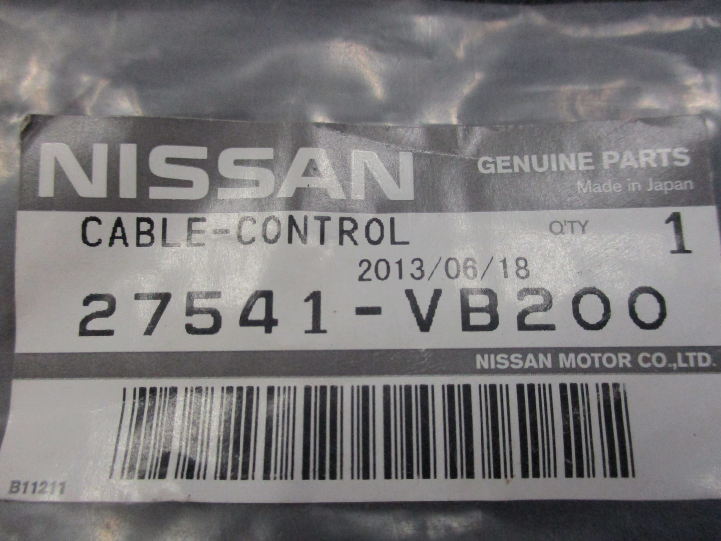 Nissan GQ Patrol Genuine Door Control Cable New Part